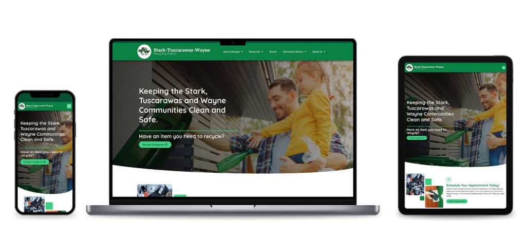 Stark Tusc Wayne counties recycling website