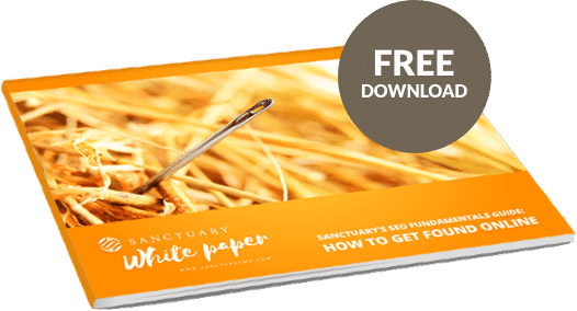 Sanctuary's SEO Fundamentals Guide: How to Get Found Online Cover